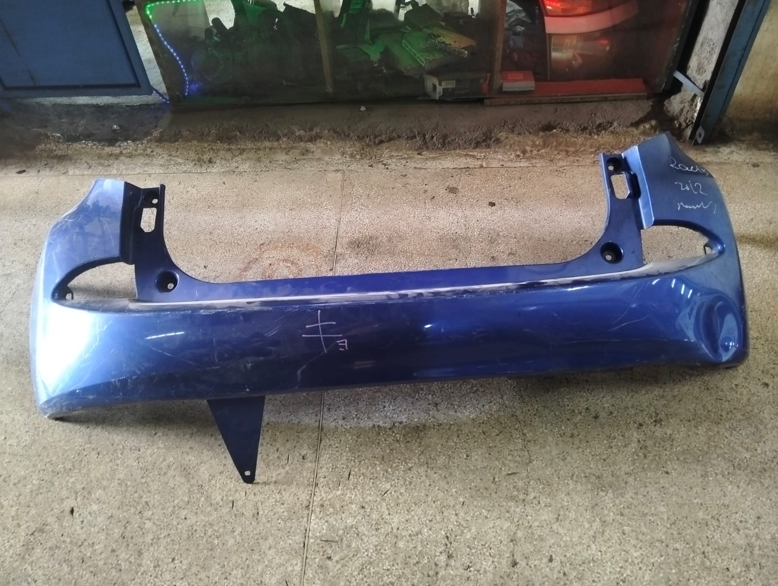 Toyota Ractis 2012 Ex Japan Rear bumper without Reflectors
